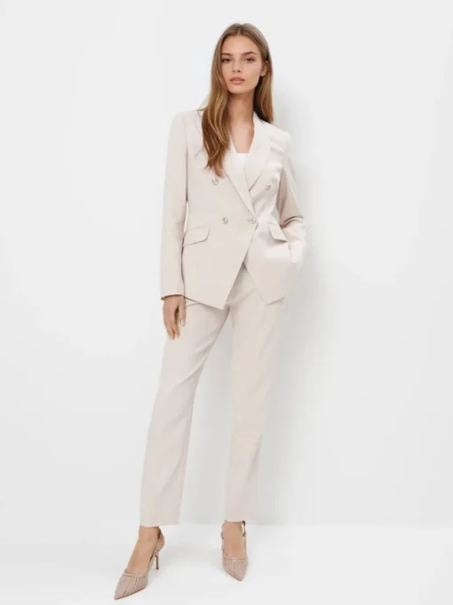 Anzüge|Hosen>MOHITO Zigarettenhose Beige