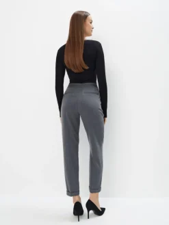 Hosen></noscript>MOHITO Zigarettenhose Grau