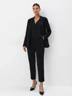 Hosen>MOHITO Zigarettenhose Schwarz