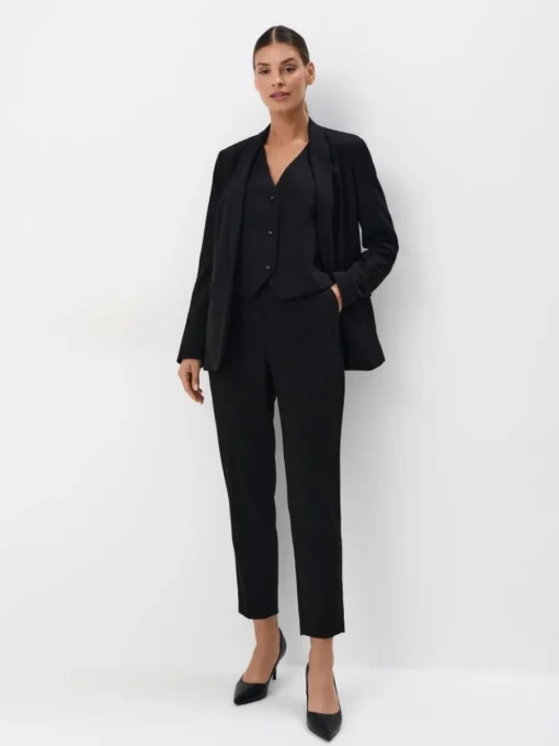 Hosen>MOHITO Zigarettenhose Schwarz