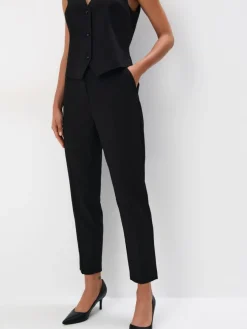 Hosen>MOHITO Zigarettenhose Schwarz