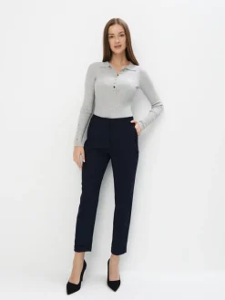 Hosen>MOHITO Zigarettenhose Navy