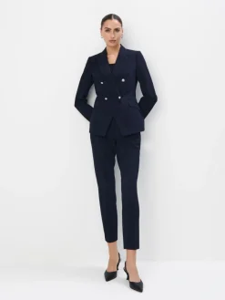 Anzüge|Blazer></noscript>MOHITO Zweireihiger Blazer Navy