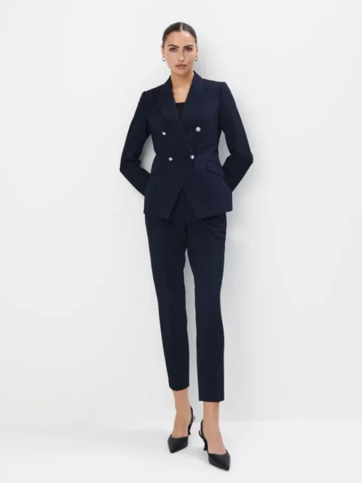 Anzüge|Blazer>MOHITO Zweireihiger Blazer Navy
