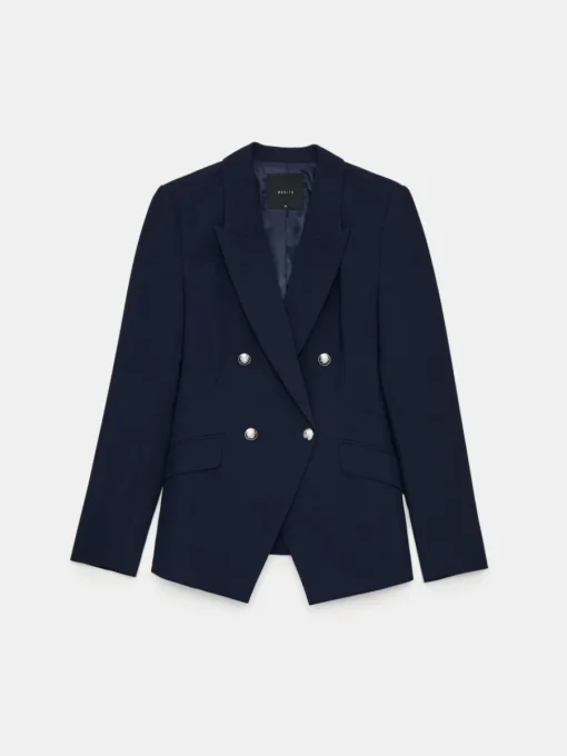Anzüge|Blazer>MOHITO Zweireihiger Blazer Navy