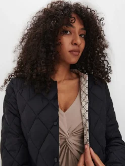 Jacken, Mäntel></noscript>MOHITO Zweiseitige Jacke Schwarz