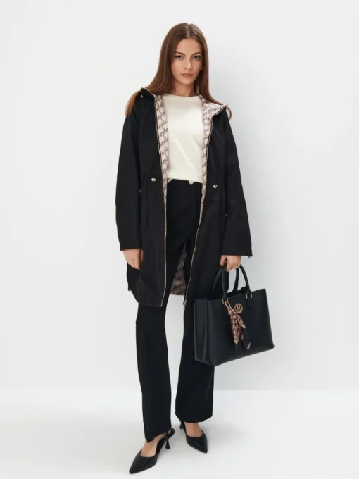Jacken, Mäntel>MOHITO Zweiseitige Jacke Schwarz