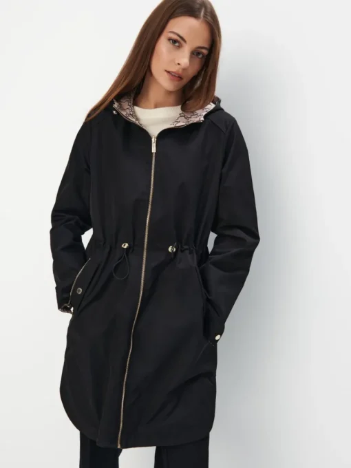 Jacken, Mäntel>MOHITO Zweiseitige Jacke Schwarz