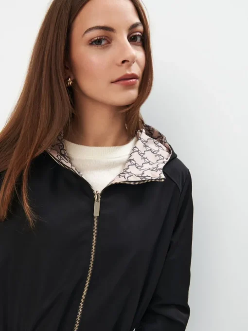 Jacken, Mäntel>MOHITO Zweiseitige Jacke Schwarz
