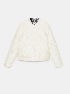 Jacken, Mäntel></noscript>MOHITO Zweiseitige Jacke Creme
