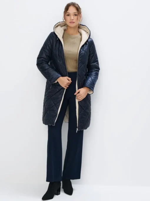 Jacken, Mäntel>MOHITO Zweiseitiger Mantel Navy